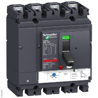 Выключатель автоматический 4П4T TM125D NSX160F (LV430651)