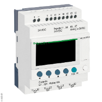 SR2B121BD Zelio logic реле компакт 12вход/выход =24В