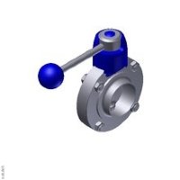 522400151100  Дисковый клапан SV04 SS DN 15 304 BL. HB04 VMQ