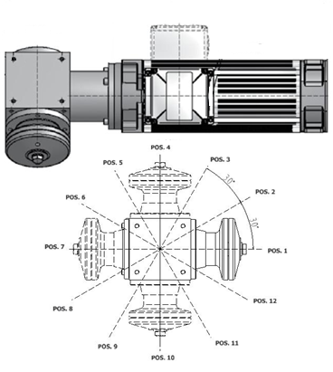 Электродвигатель KD62.01-M/2 M12-LH nr.P-698390/1
