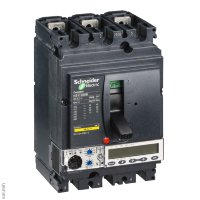 Выключатель автоматический 250А 25кА NSX250B MICROLOGIC 5.2 3P3D электронный расцепитель (LV431145)